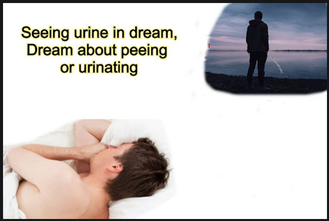 Urine in dream Islam, Passing urine in a dream